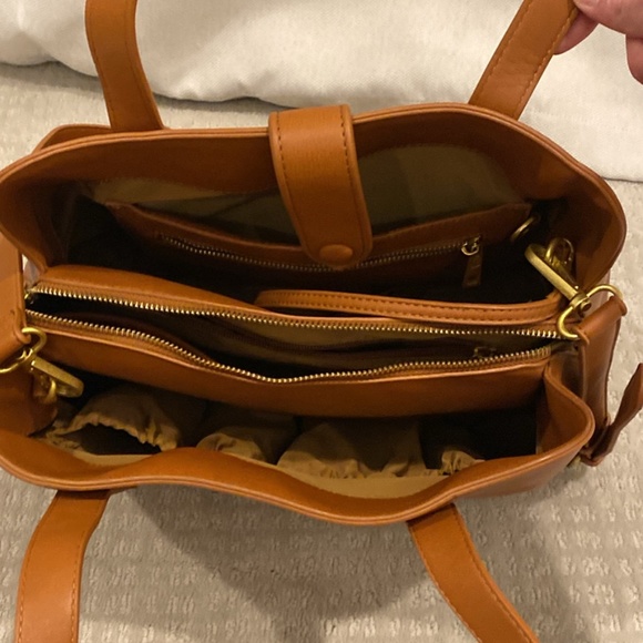 Fawn The Satchel Diaper Bag (Brown)